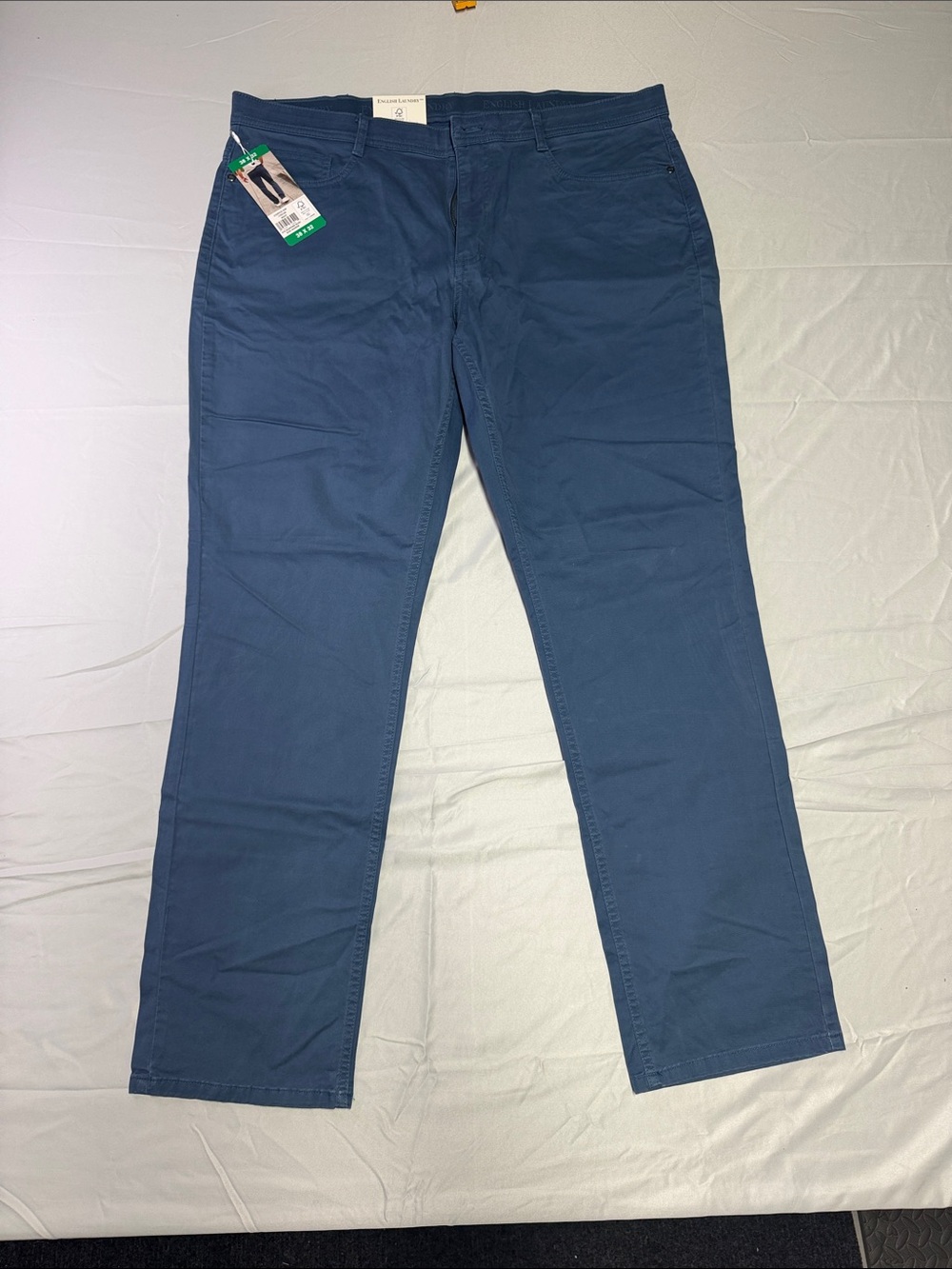 Men's English Laundry Navy Straight-Fit Pants